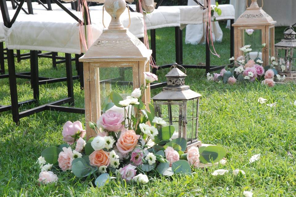 Gazebo fiori