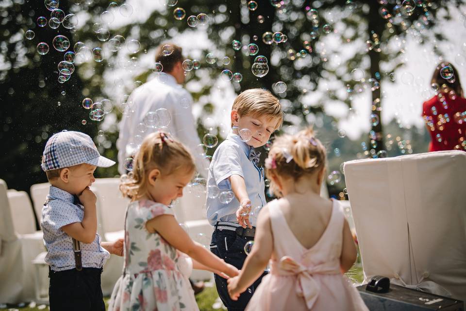 Bambini al matrimonio