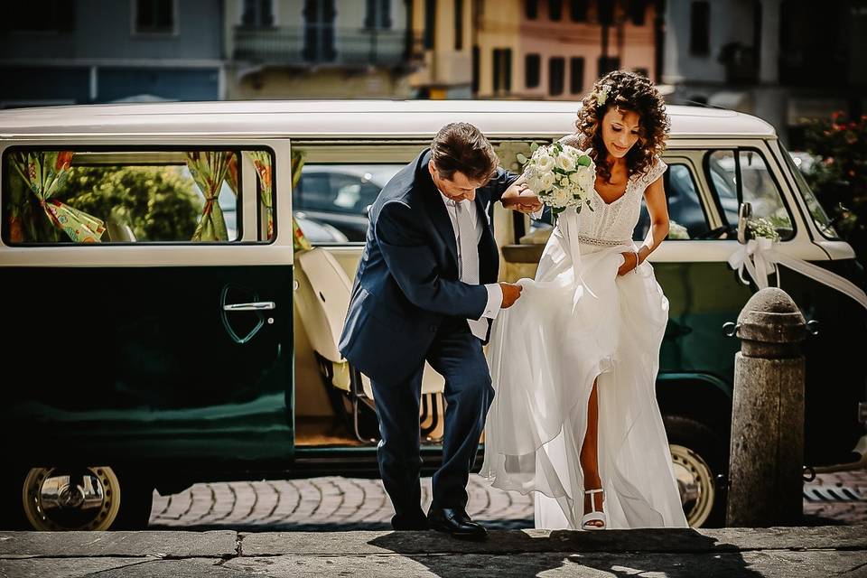 Matrimonio con la pioggia