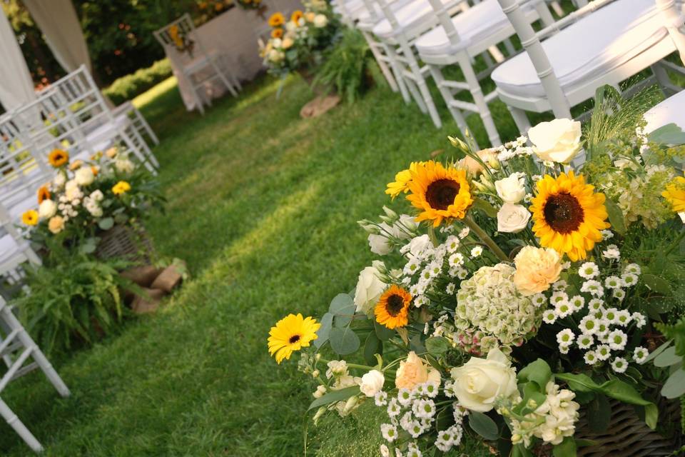 Matrimonio girasoli