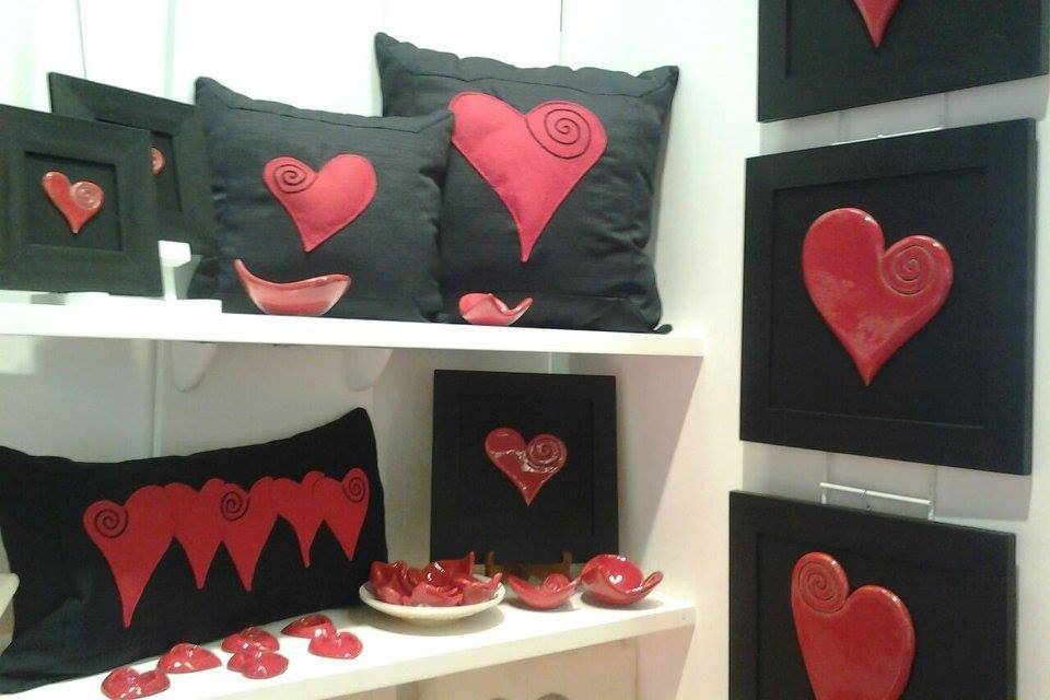 Coordinati tessuto Art in Heart di Meneghini Giuliana