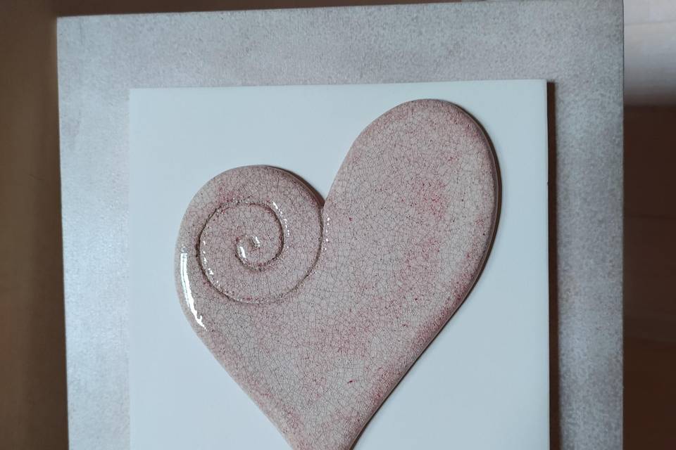 Ceramica su legno 30x30 rosa