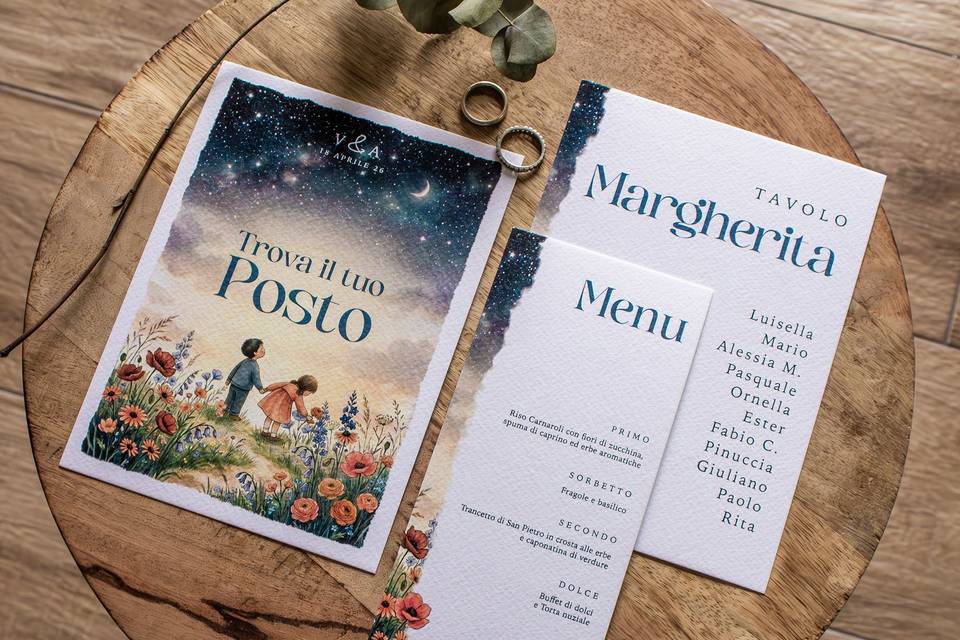 Card x Tableau sospeso e Menu