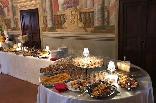 Buffet di benvenuto