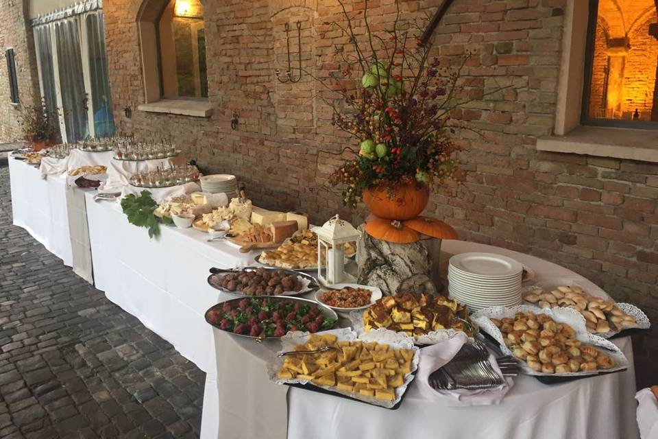 Buffet di benvenuto