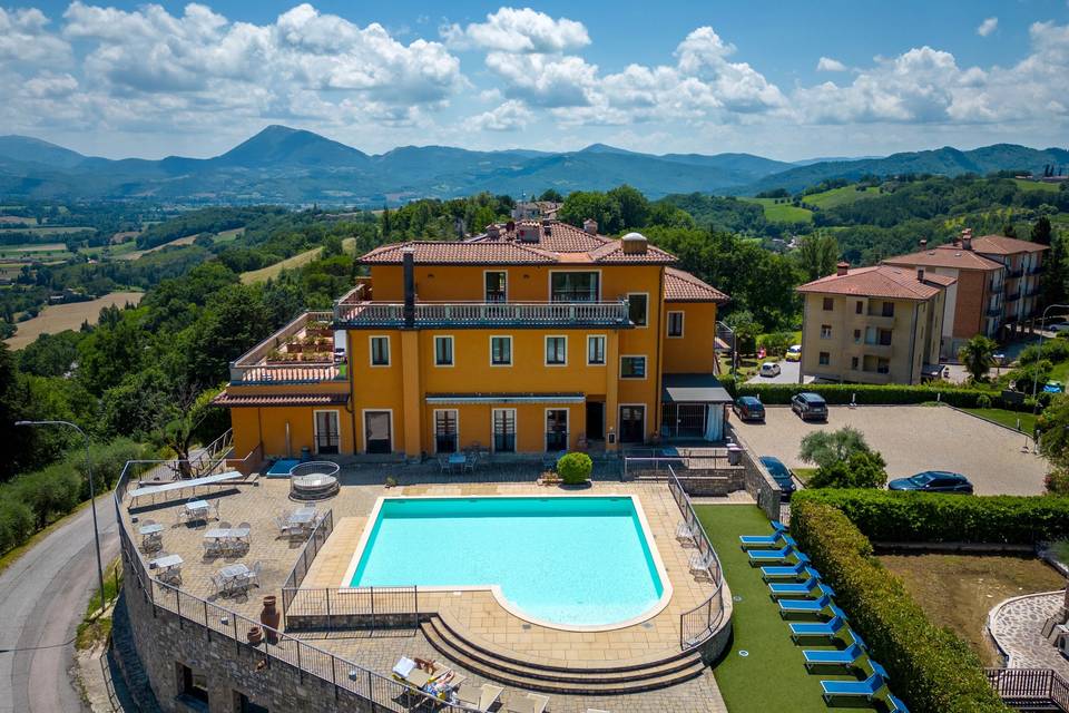 Esterno piscina