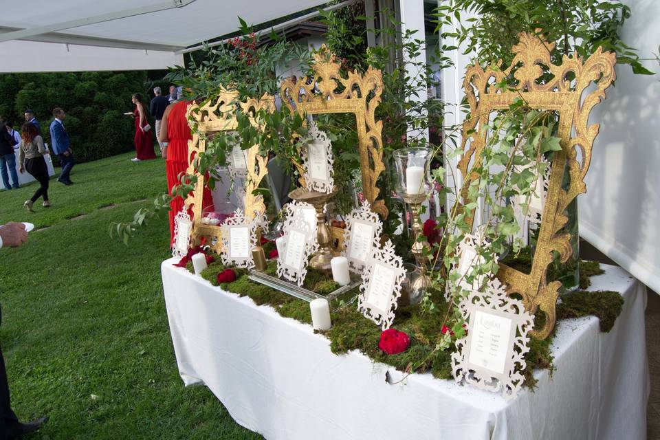 Tableau mariage