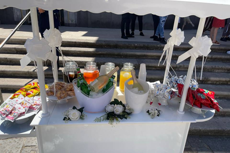 Mini aperitivo con carrettino