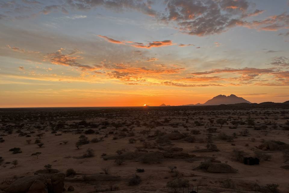 African sunset..