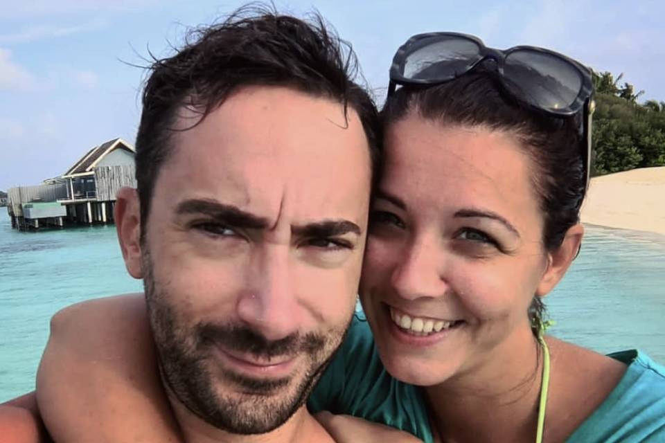 Giulia e Mattia Maldive