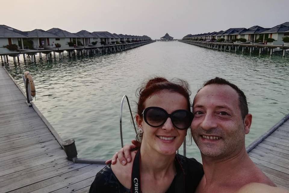 Andreea e Ciro Maldive