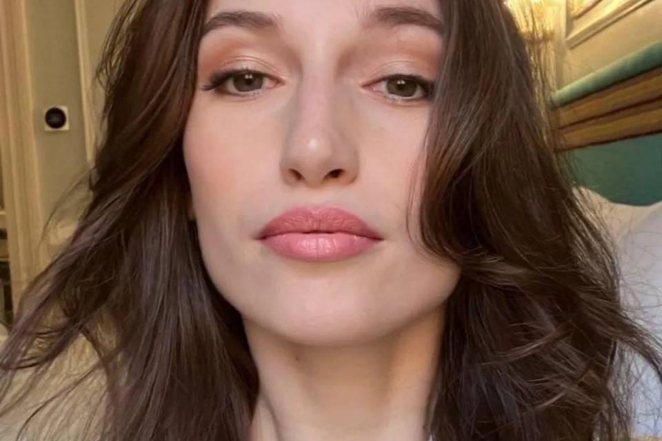 Glam makeup
