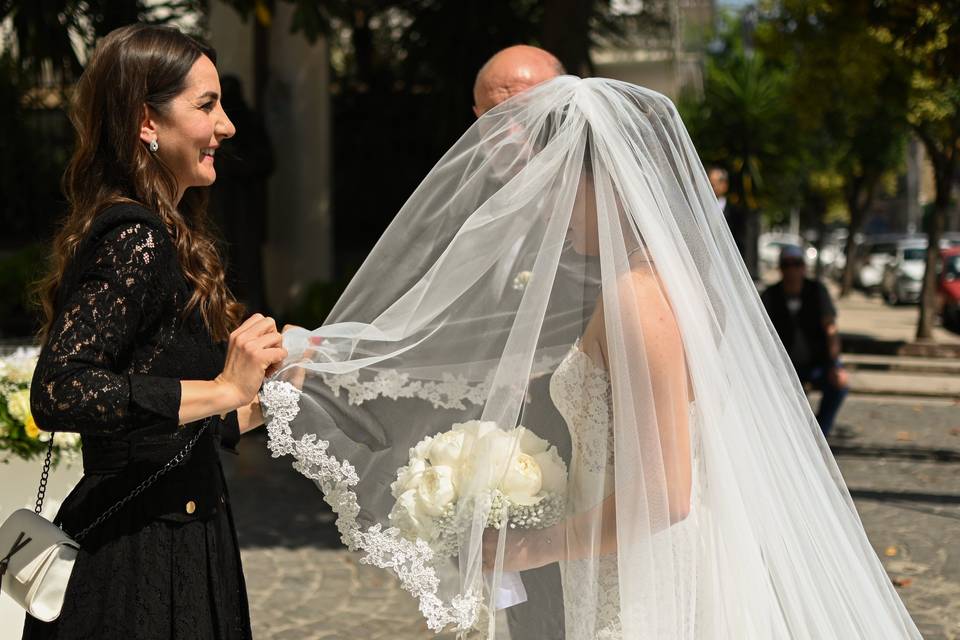 Yellow & White Wedding