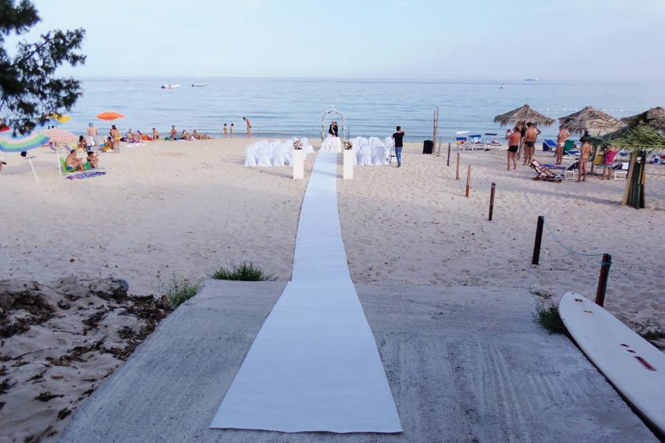 Matrimonio in spiaggia