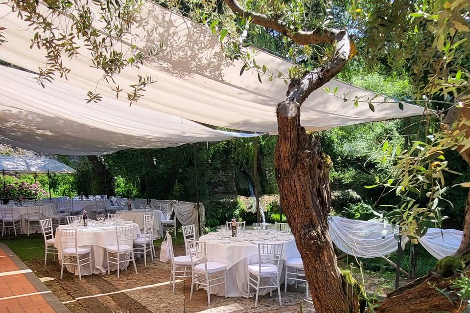 Matrimonio in giardino al Casa