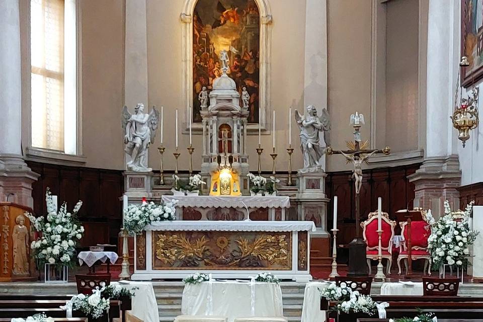 Allestimento chiesa