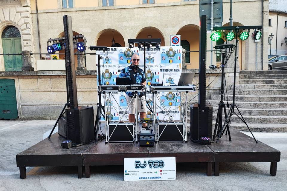 Dj Teo In Piazza