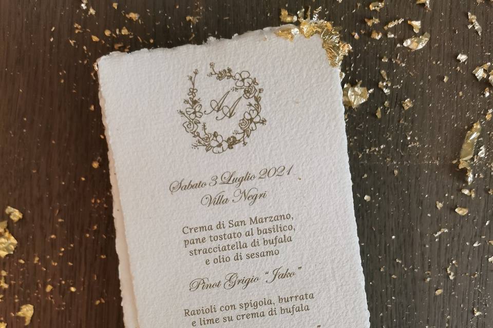 La sposa di carta