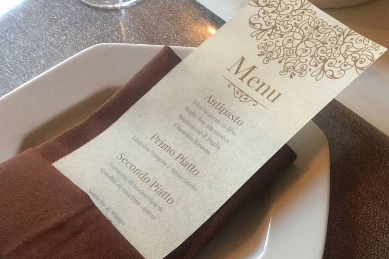 Menu pergamena