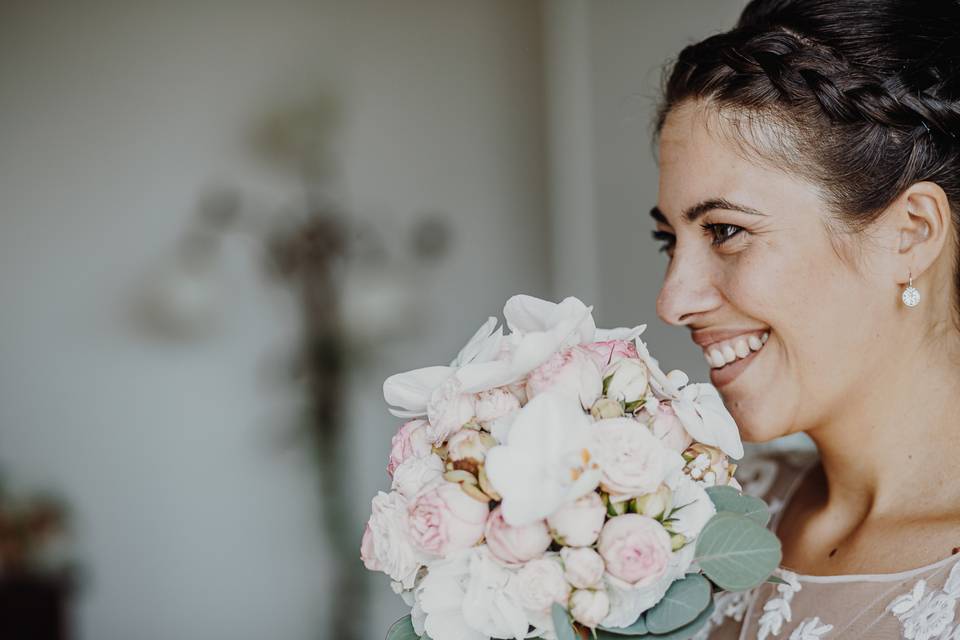 Preparazione sposa