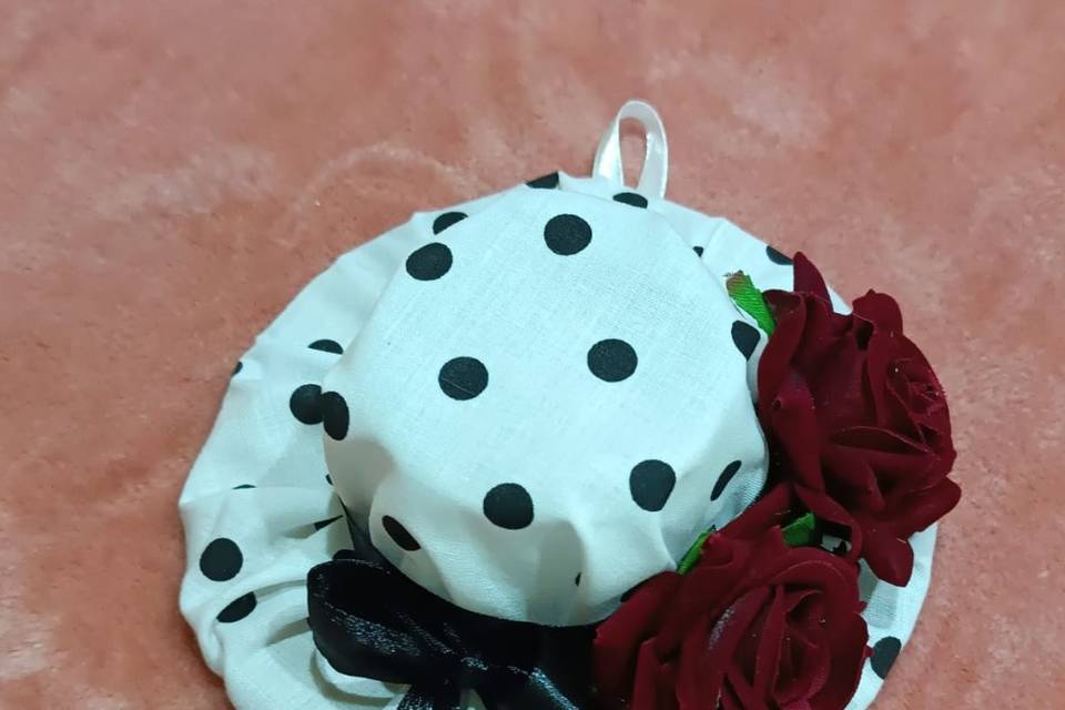 Cappellino profumato bombonier