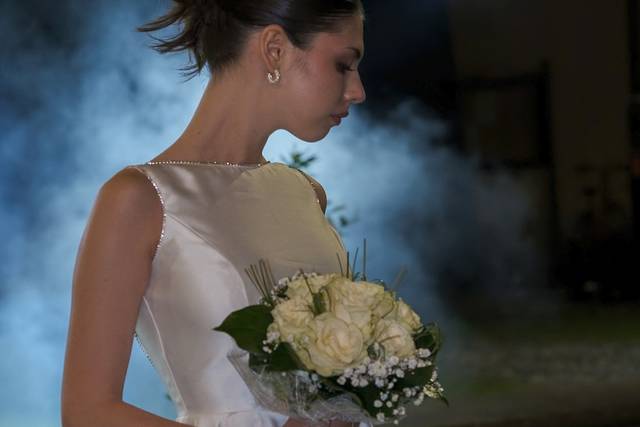 Abito da sposa stile impero