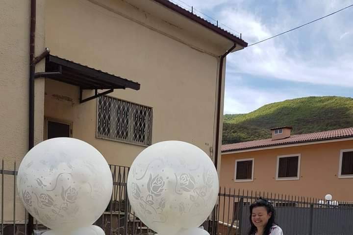 Composizione palloncini