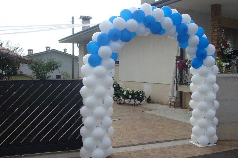 Arco con palloncini