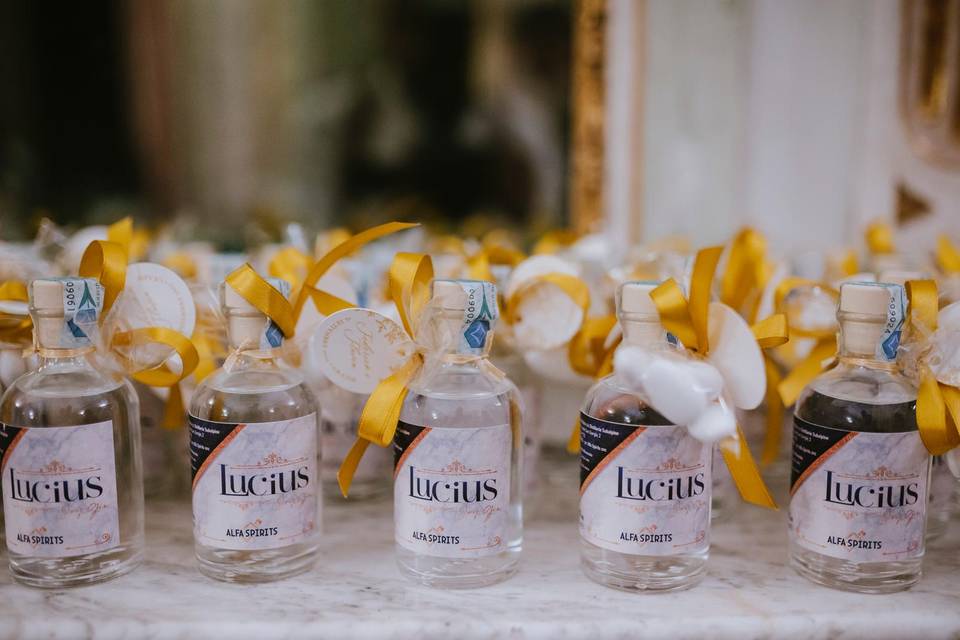 Bomboniera Lucius Dry Gin 10cl