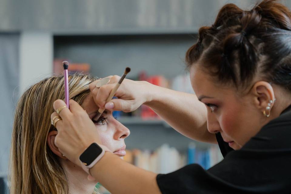 Trucco sposa glamour
