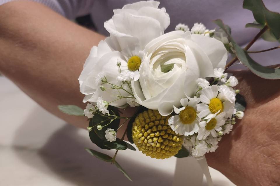 Corsage sposa.