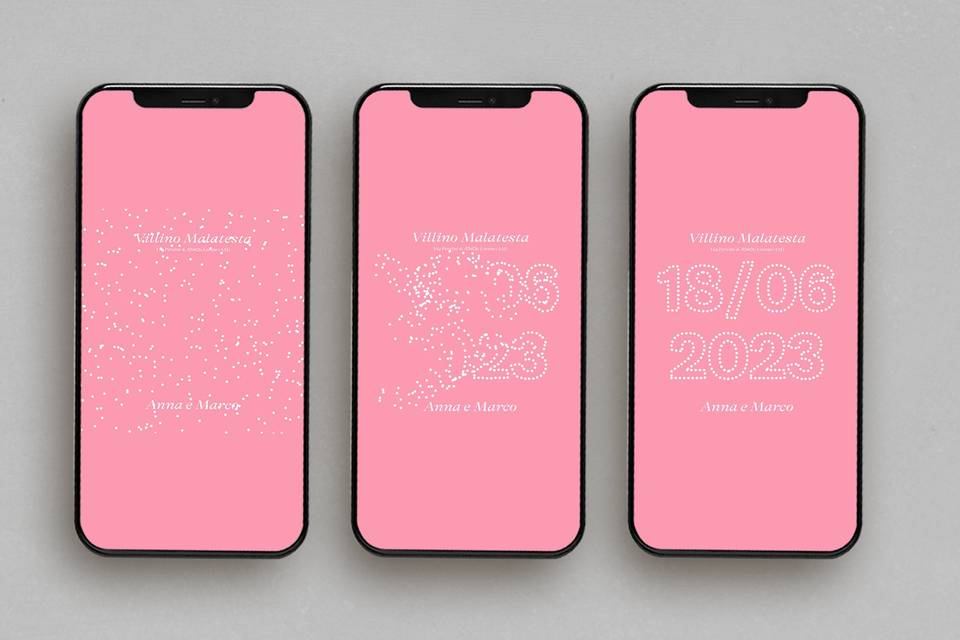 Smartphone / rosa