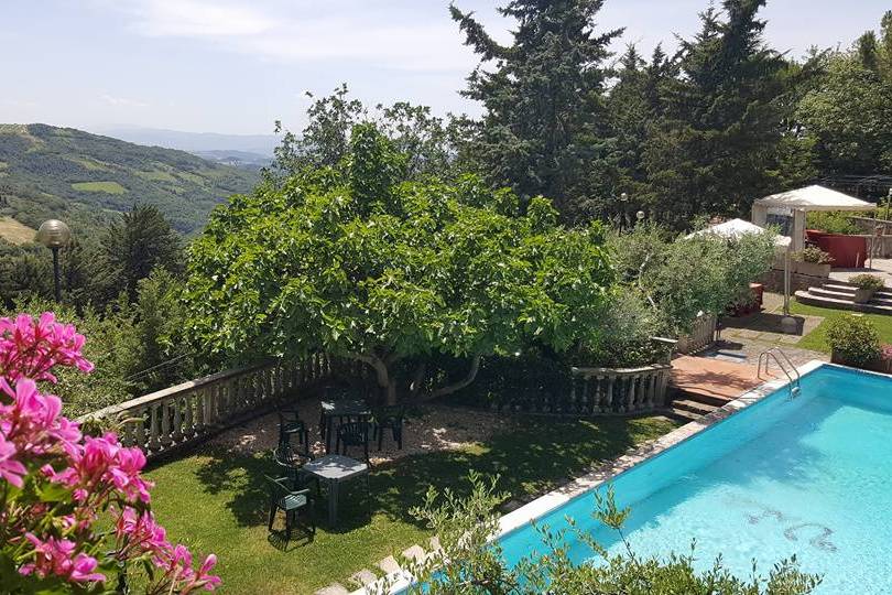 Vista sul nostro giardino