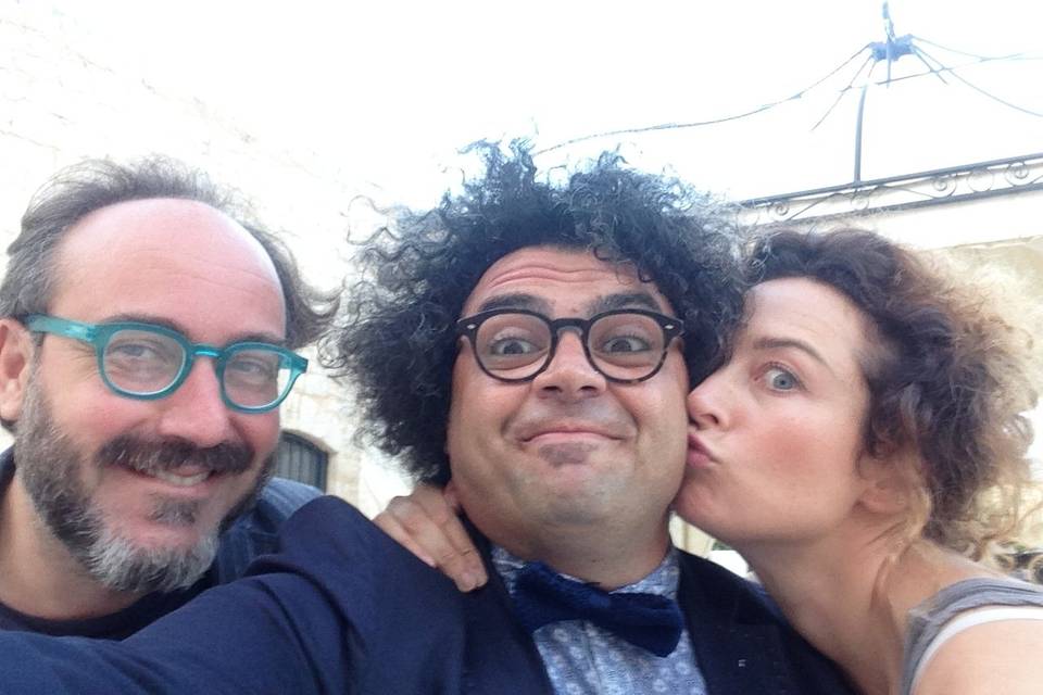 Con Marta e Gianluca