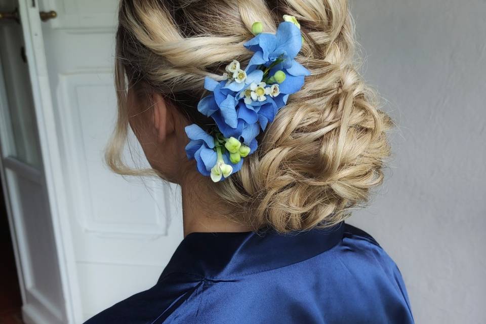 Chignon boho