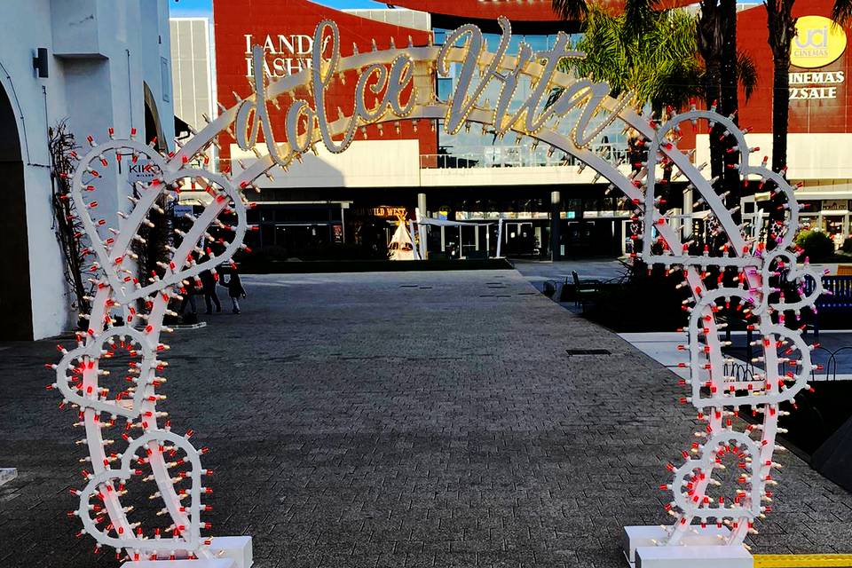 Arco di cuori