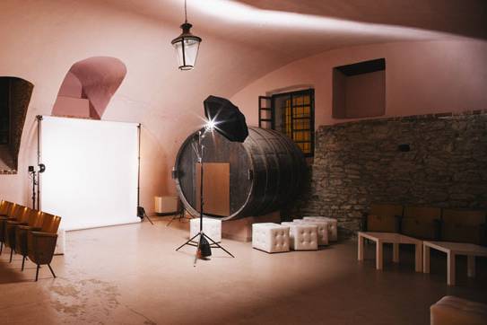 Set durante il ricevimento