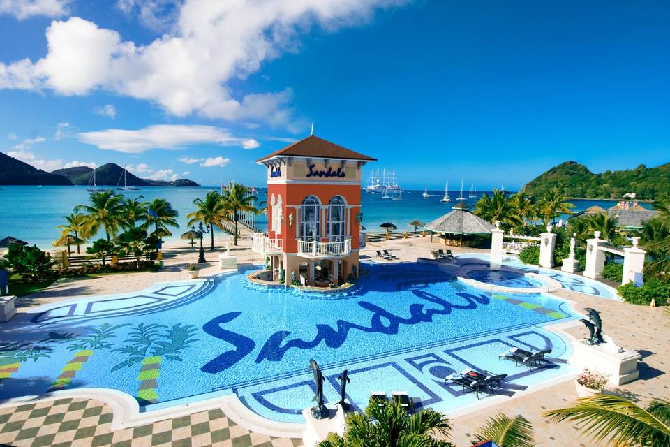 Hotel Sandals St. Lucia