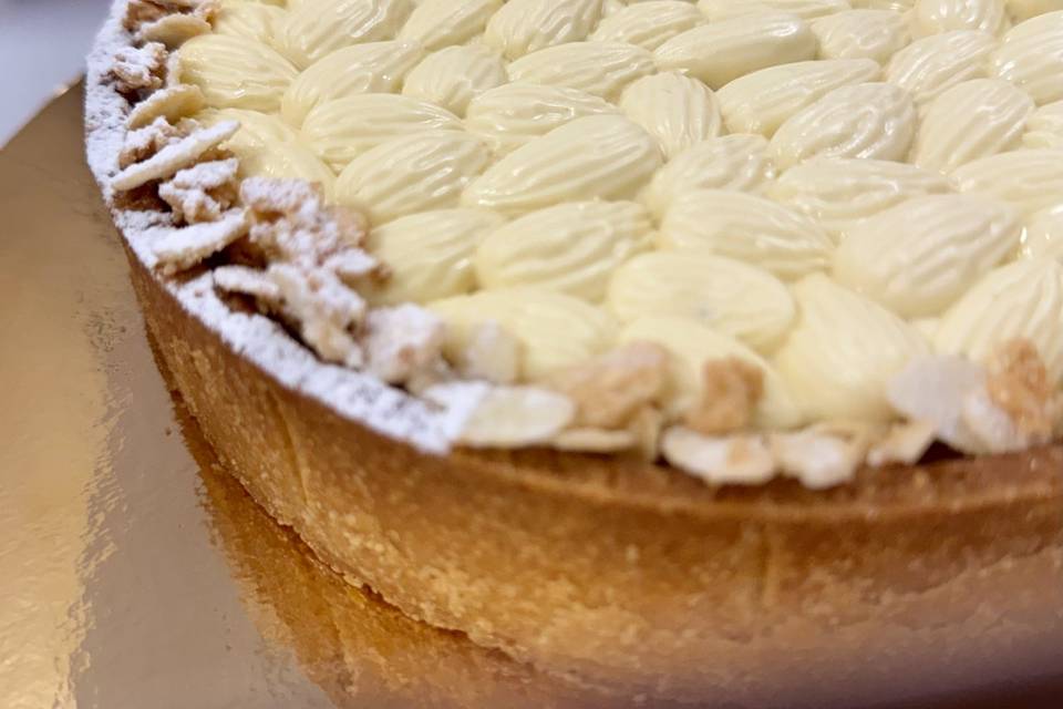 Crostata mandorla e albicocca