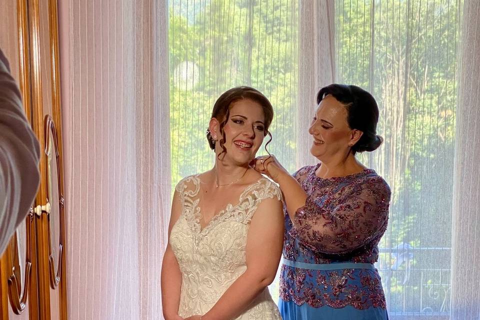 Make-up mamma e sposa
