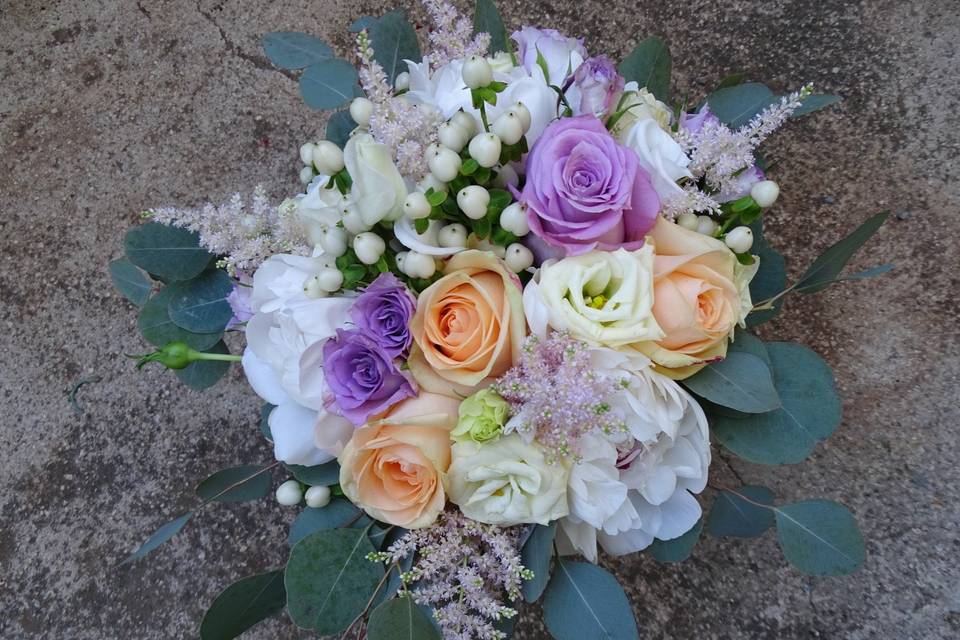 Bridal bouquet natural