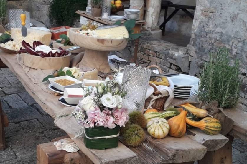 Il buffet rustico