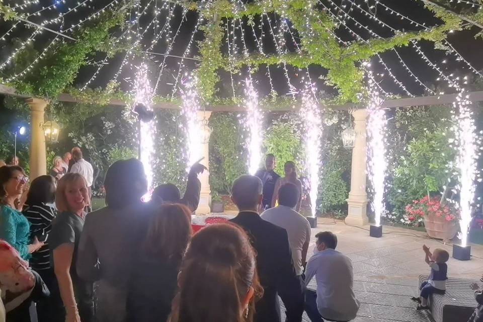 Matrimonio 6 fontane luminose