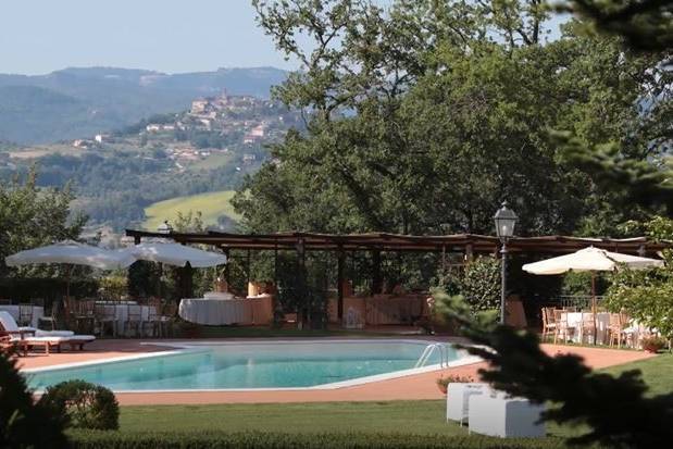 Piscina con panoraaìma