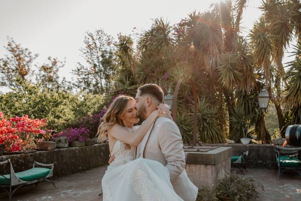 Bride and groom