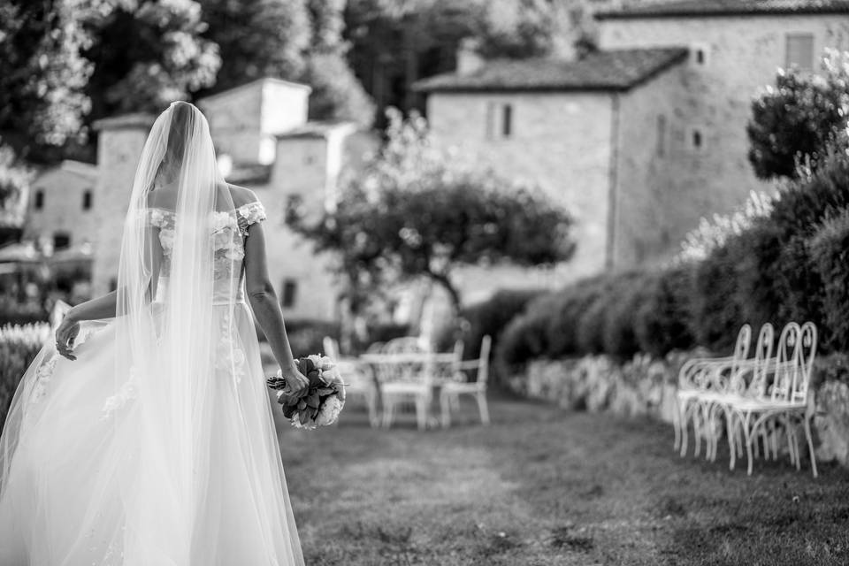 Abito sposa allerona