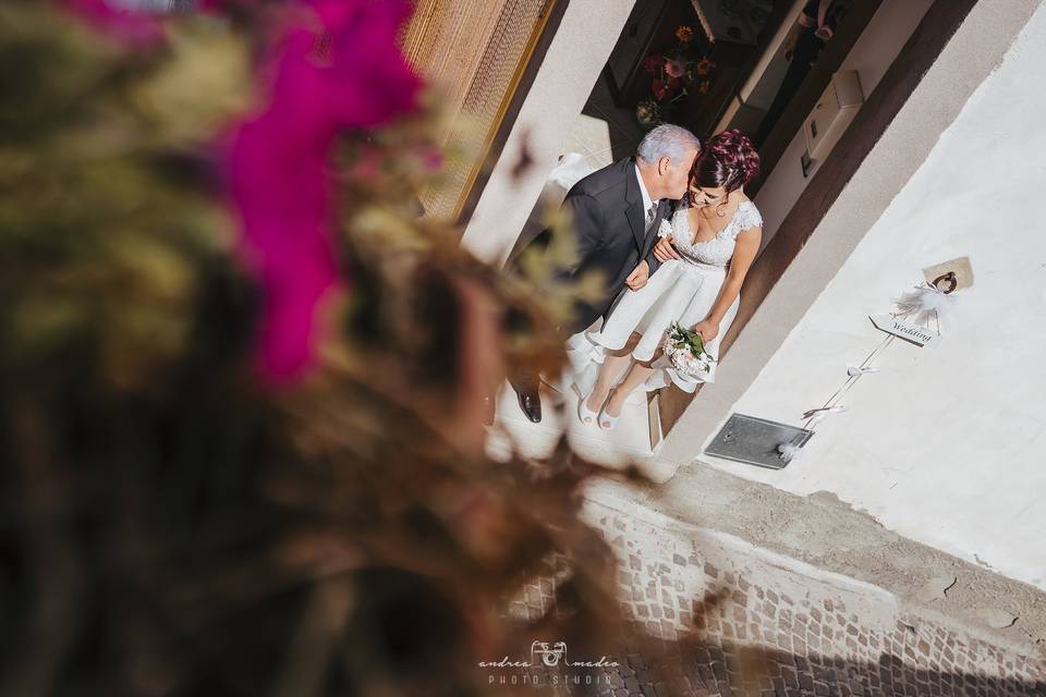 La sposa e il papà