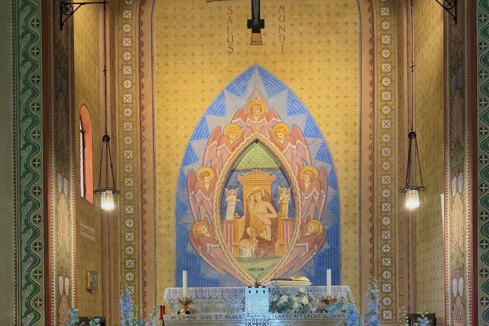 Altare cerimonia chiesa