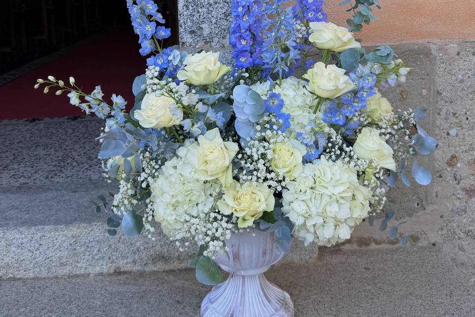 Coppa bianco e blu
