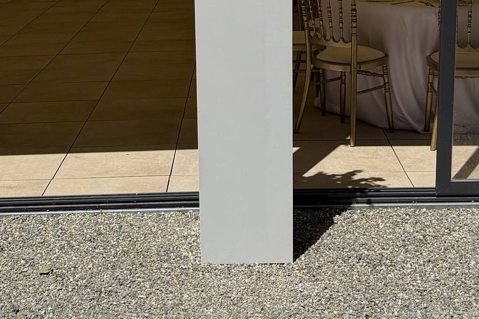 Coppa con colonna matrimonio